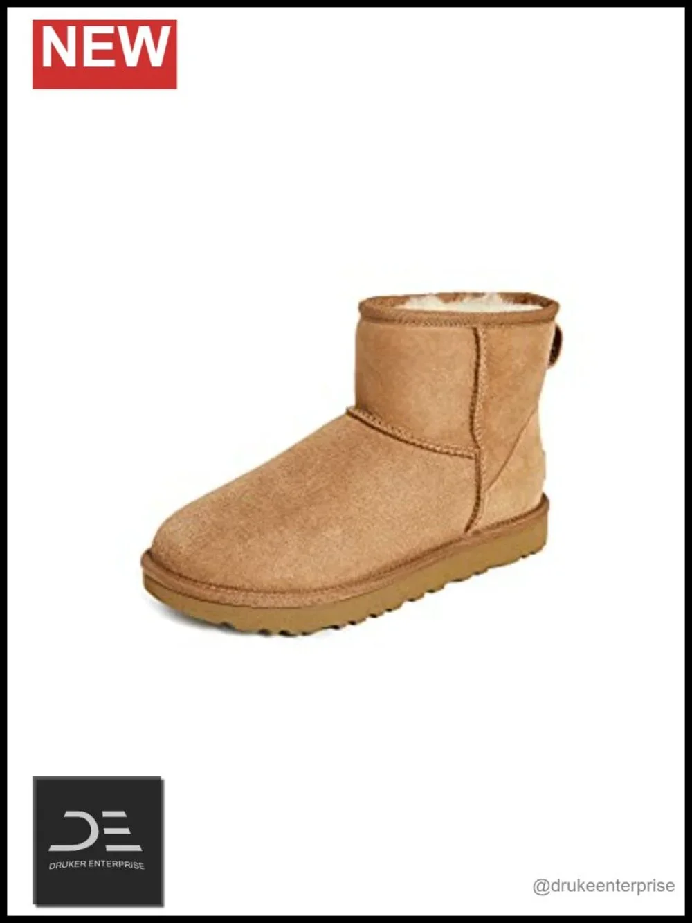 UGG Classic Mini II Women's Sheepskin Ankle Boots Water Resistant Pull-On
